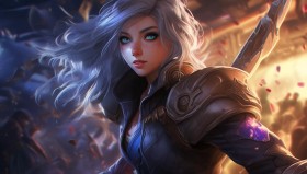 第五局战神！GALA卡莎飞入敌阵，锁定胜局